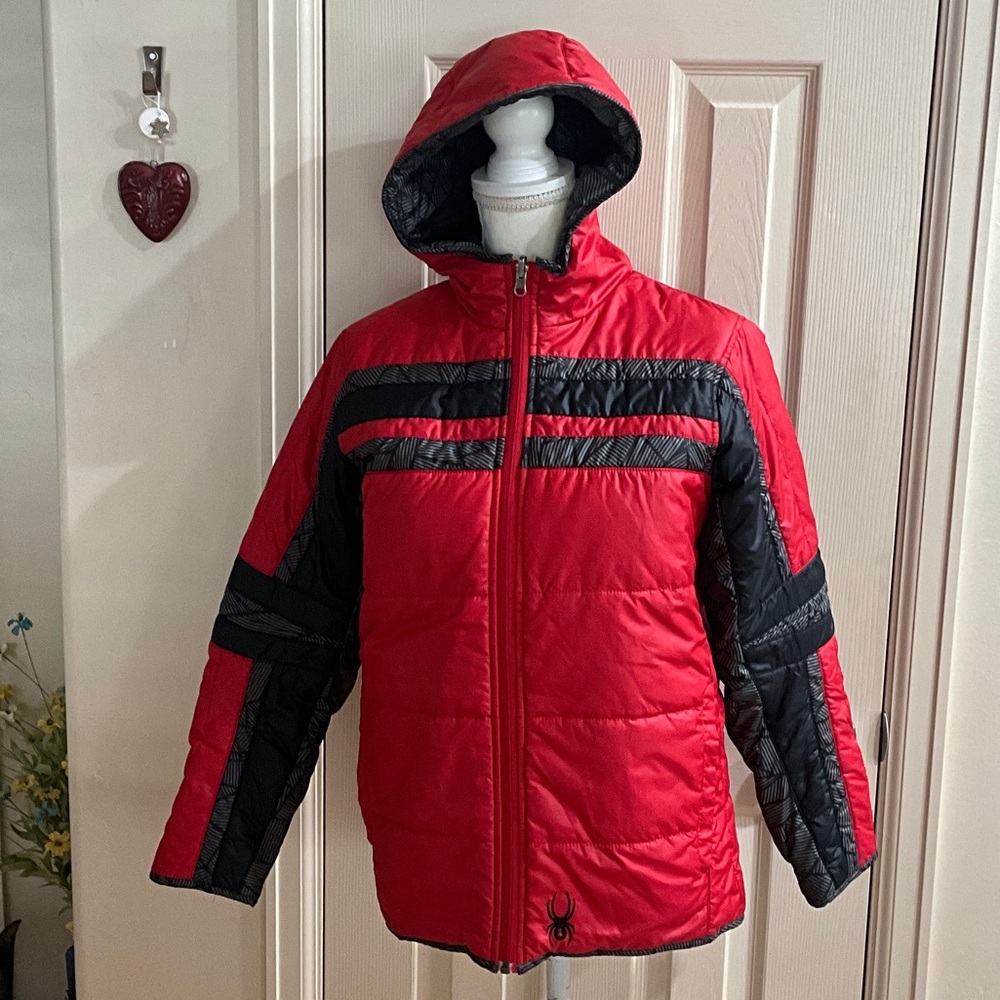 Reversible jacket, puffer style